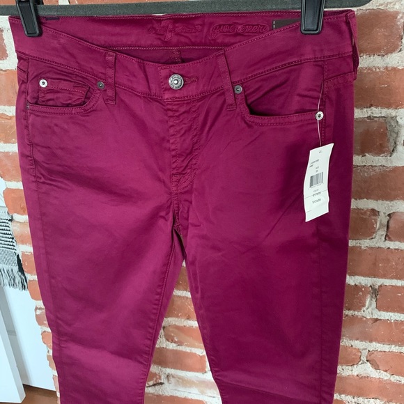 NWT 7 for all mankind Gwenevere skinny jeans 29 - Picture 2 of 5